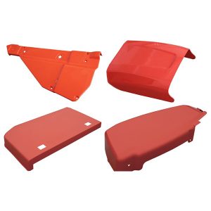 formsprutade plasthöljen