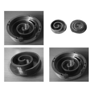 precisionsbearbetning av aluminiumlegeringsskruvplattor med CNC