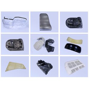 Vakuumformade inrednings- och exteriördetaljer för bilar